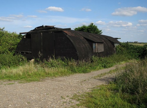 Photo 6x4 nissen hut near - photo,