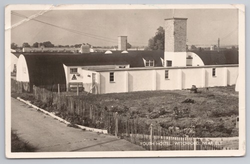 Postcard vintage raf witchford - postcard,
