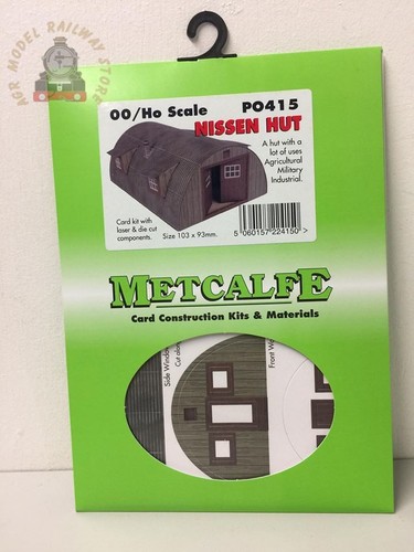 Metcalfe po415 nissen hut kit - metcalfe,