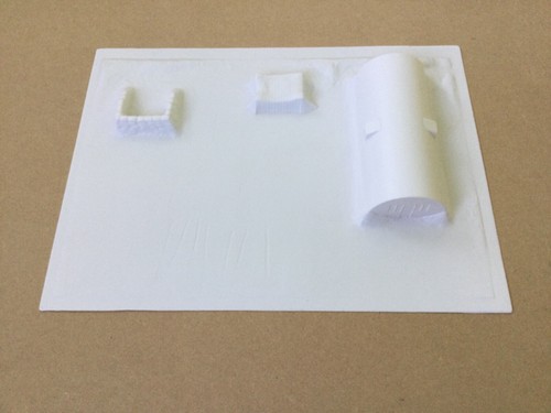 Airfield with nissen hut - with,