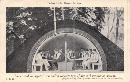 Nissen hut surface shelter - surface,